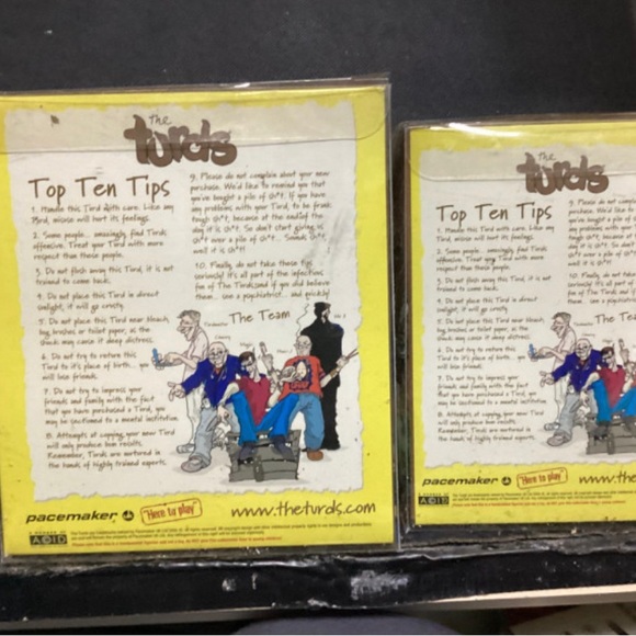 Rare The Turds Special edition  Turdinator & SMELL - Picture 3 of 7